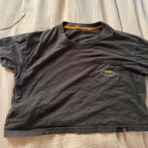 Tamba Surf Co. Gray Graphic T-Shirt with Pocket